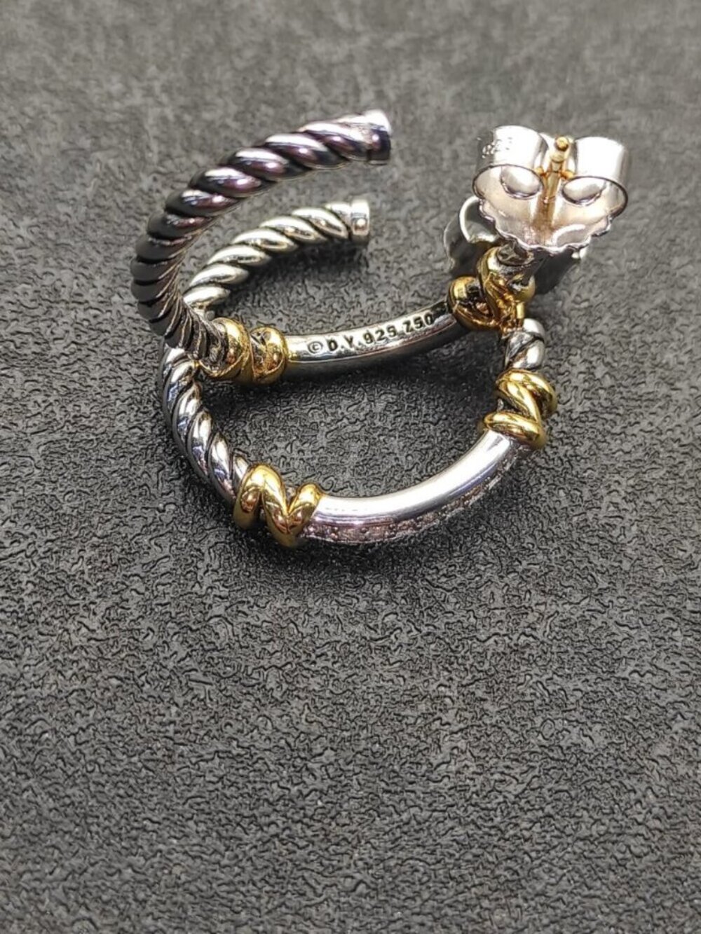 David Yurman classic Earrings - Picture 2 of 5